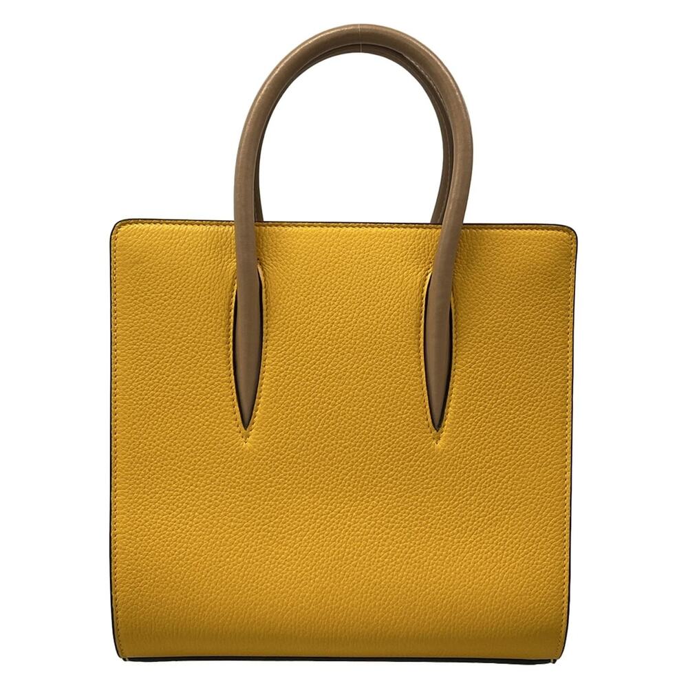Christian Louboutin Paloma Small Handbag 1175126 Yellow Beige Red